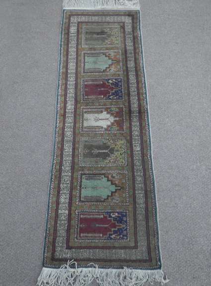 Handmade Pakistani Runner 1.11x5.7