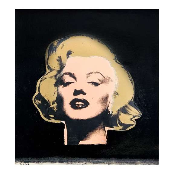 Marilyn Monroe by Steve Kaufman (1960-2010)