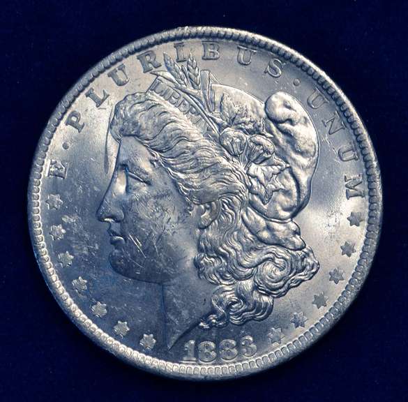 1883 O UNC Morgan Dollar