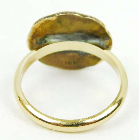 Early 14K Keepsake Ring, Atomic Energy Commission