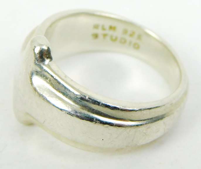 RLM Studio Sterling Silver Cross Ring, Size 9.5