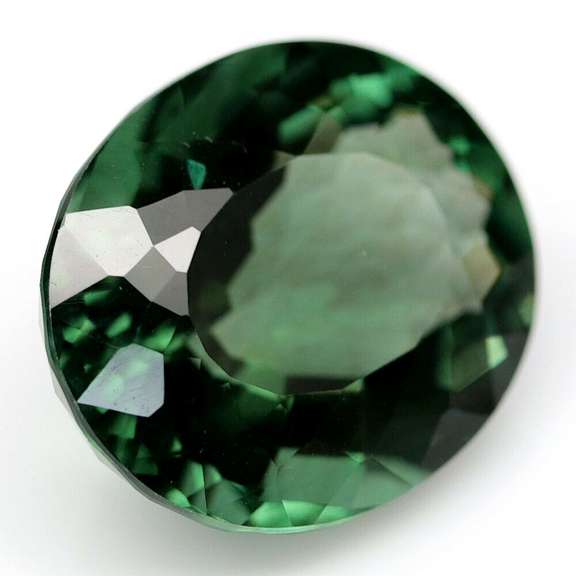 Ravishing 32.86ct tourmaline green Hydrothermal Amethyst