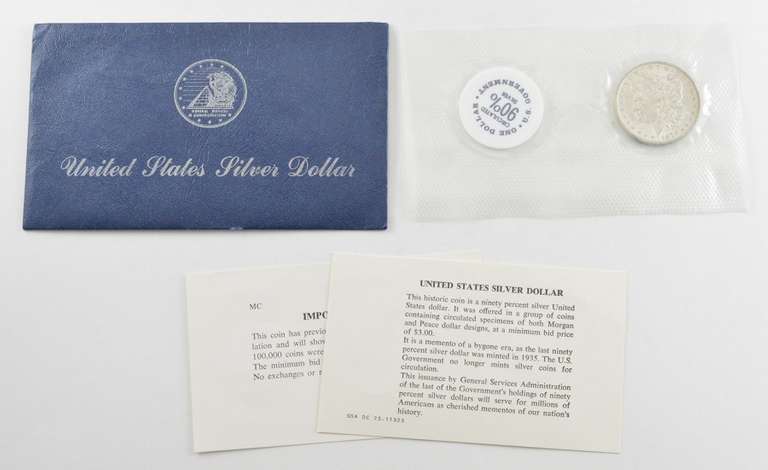 1879-O Morgan Silver Dollar - GSA Hoard - Soft Pack