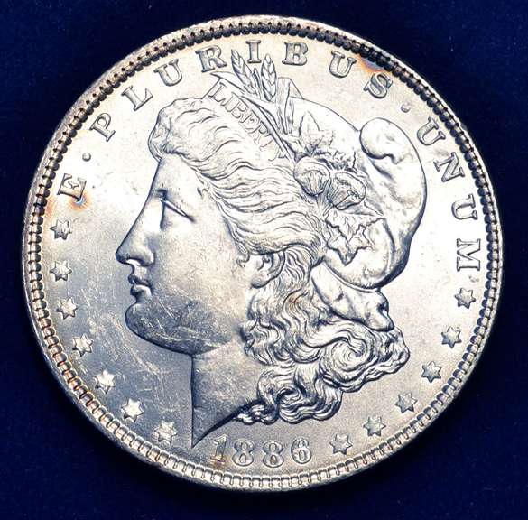 1886 UNC Morgan Dollar