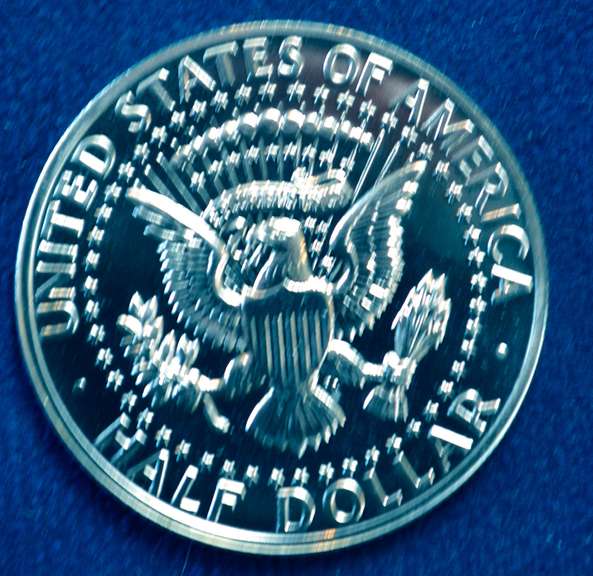 Lot Of 3 1964 Accent Hair Proof Kennedy Half