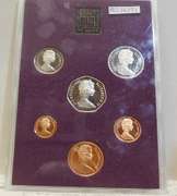 1980 British Mint Set - 1/2 Penny to 50 Pence