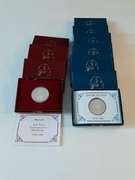 7 Unc 1982 D And 4 Proof 1982 S Washington Silver Halves