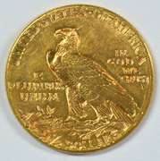 Better date 1914-D $2.50 Indian Gold Piece. Choice BU