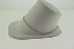 Italian Sterling Silver Rope Chain Bracelet