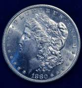 1880 S BU Morgan Dollars