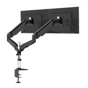 Dual Monitor Stand with Dual Pneumatic Arms 32 inch