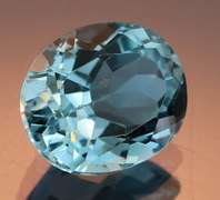 Captivating 6.03ct 10x12mm oval cut Topaz
