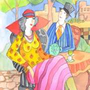 Untitled by Tarkay (1935-2012)