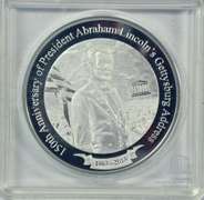 2 Gem PROOF 150th Anniv Lincoln's Gettysburg Address