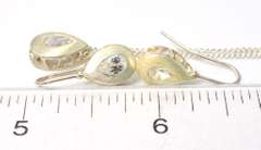 Sterling Silver Necklace and Earrings