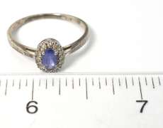 Sterling Silver Tanzanite Ring