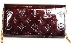 Louis Vuitton Vernis Amarante Chain Wallet