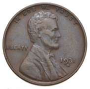 1931-S Lincoln Wheat Cent