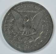 Scarce key date 1880-CC Morgan Silver Dollar in circ