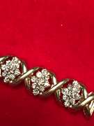 14K YELLOW GOLD DIAMOND BRACELET WITH 7.00 CARATS OF DIAMONDS