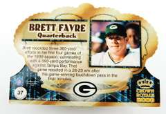 Brett Favre, Packers Crown Royale 2000 Football Card