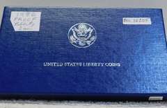 1986 PROOF Liberty 2 coin set, Sil Dol