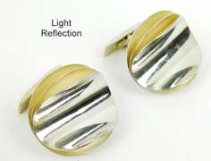 Moderne Sterling Norway Vintage Cuff Links