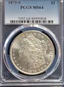 1879 PCGS MS 64  Morgan Dollar