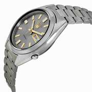 Seiko Automatic Grey Dial Stainless Steel Men's Watch