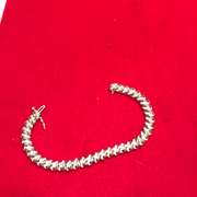 LADIES 14K GOLD AND DIAMOND BRACELET