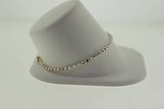 Italian Milor Sterling Silver Ball Chain Bracelet