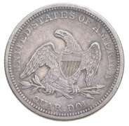 1858 Seated Liberty Quarter