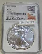 2020 Silver Eagle Unc NGC MS-70