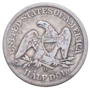 1853-O Seated Liberty Half Dollar