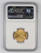MS70 1987 $10 American Gold Eagle - 1/4 Oz. Fine Gold - Graded NGC