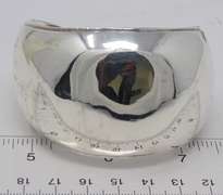 Vintage Sterling Silver Set of 2 Cuff Bracelets