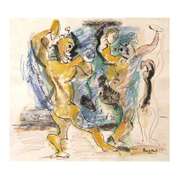 Picasso Mouton-Rothschild Label by Ensrud Original