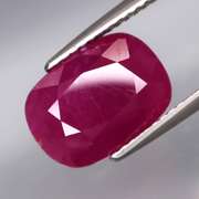 Giant 6.55ct collectors UNHEATED Ruby from Guinea