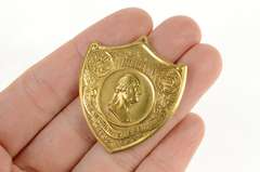 14K Yellow Gold 1932 Congressional Bicentennial Medal Charm/Pendant