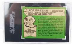 1978 Joe Greene, Steelers Graded Football Card