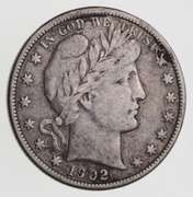 1902 Barber Half Dollar - Circulated