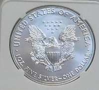 2020 Silver Eagle Unc NGC MS-70
