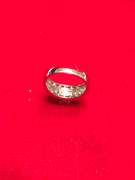 14K WHITE GOLD DIAMOND RING