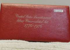 1976 Silver 3 pc BiCentennial Set - Unc, GEM