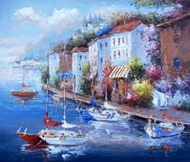 BEAUTIFUL  HAND PAINTED OIL PAINTING ON CANVAS