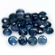 Multi-hue 7.12ct natural blue Sapphire set