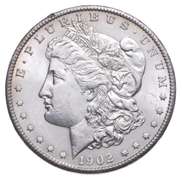 1902-S Morgan Silver Dollar