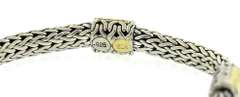 John Hardy 4 Station Hammered Link Braceelet