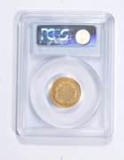 AU55 1874 $3 Indian Princess Head Gold Three-Dollar Piece - PCGS