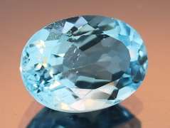 Impressive 7.53ct 10x14mm top Swiss blue Topaz